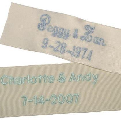 Mother And Daughter Two Wedding Gown Labels..