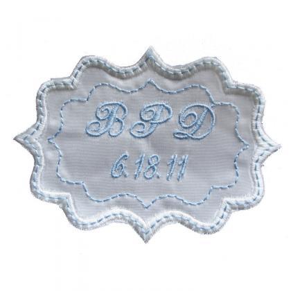 Bethany Embroidered And Personalized Wedding Gown..