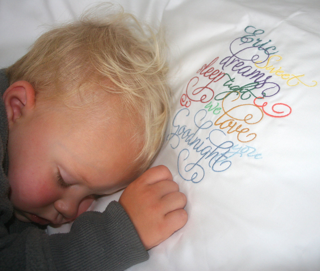 Embroidered Personalized Sleep Tight Pillowcase